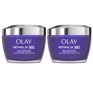 Olay - Rétinol24 MAX crème de nuit, 2 x 50 mL