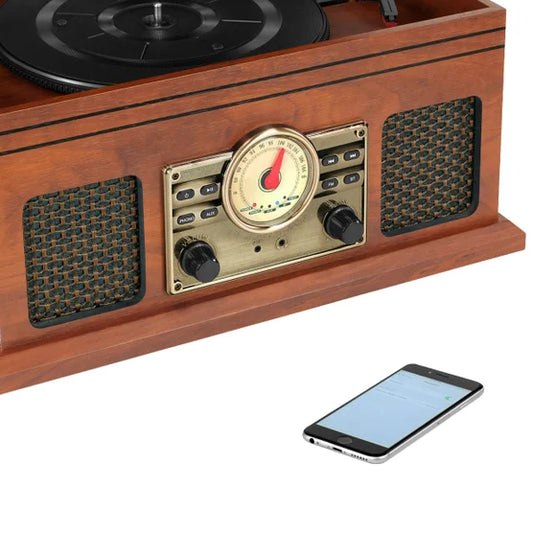 Victrola - Nostalgic système audio stéréo 4-en-1 avec tourne-disque à 3 vitesses
