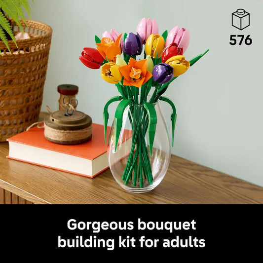 LEGO - Bouquet de tulipes - Jeu de construction pour adultes - 11501