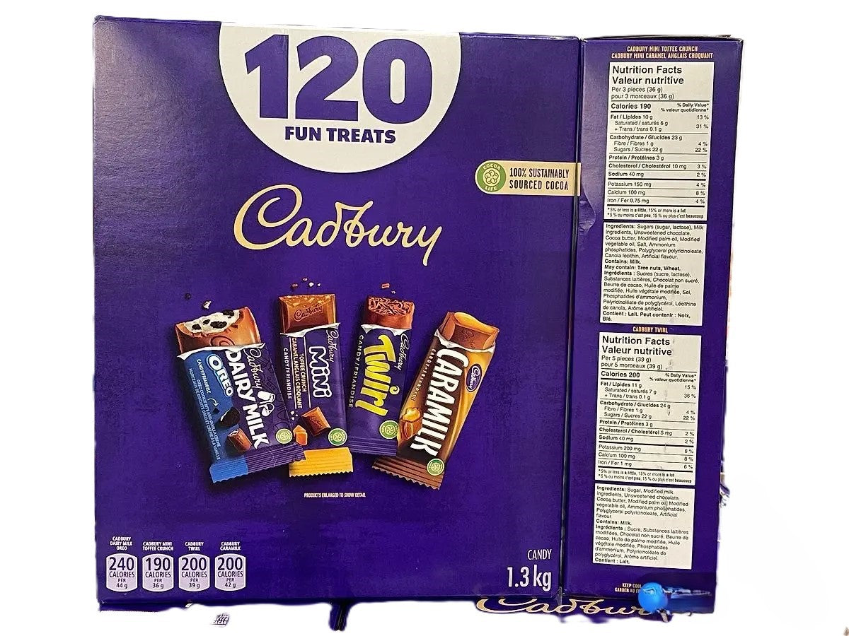 Cadbury Flash Treats - Treat Bars, 1.3 kg