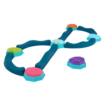 B toys - Poutres d'équilibre ondulées musicales