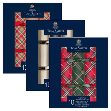 Traditional christmas Crackers Tom Smith / Package of 10