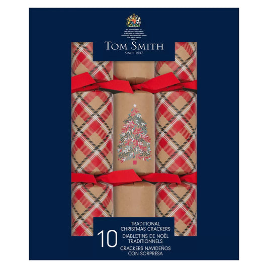 Traditional christmas Crackers Tom Smith / Package of 10