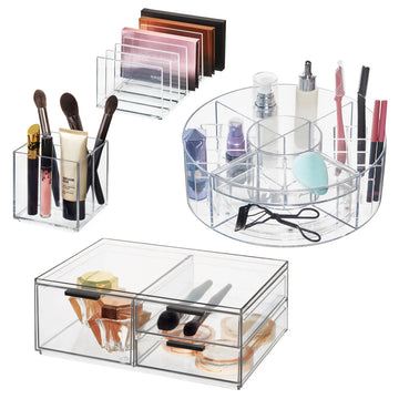 iDesign - 4-Piece Cosmetic Organizer Set