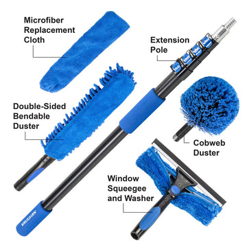 ALLSPACE - 5-Piece Multipurpose Household Cleaning Kit