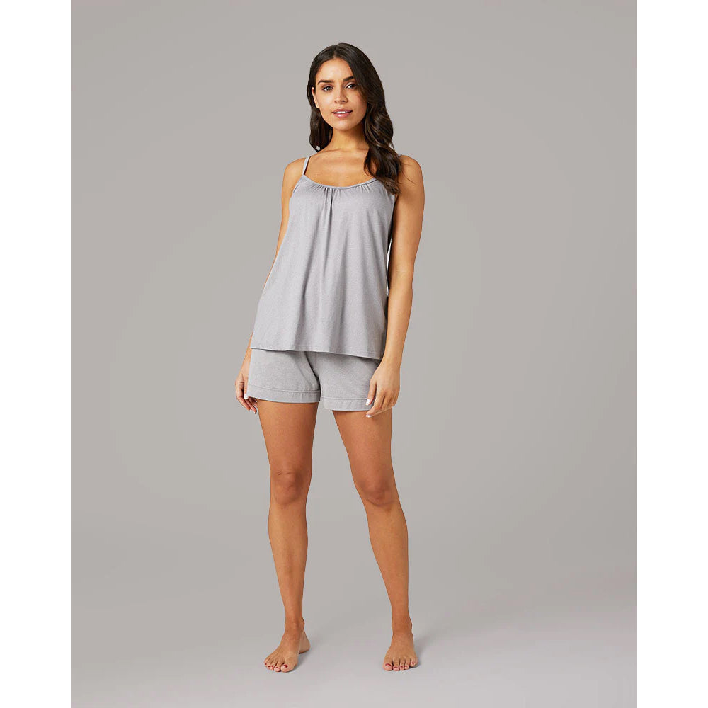CRZ YOGA Butterlift Soutien-gorge de sport double doublure à col carré pour femme - Soutien