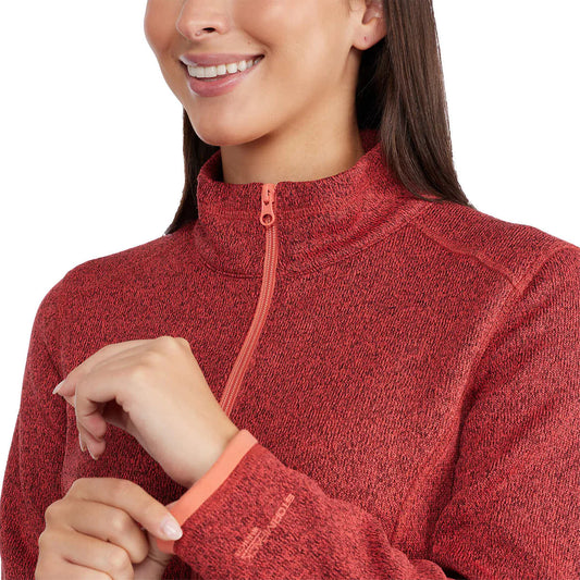 STORMPACK SUNICE - Fleet zipper fleece sweater