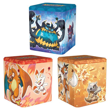 Pokémon 3 boîtes empilables - aléatoires