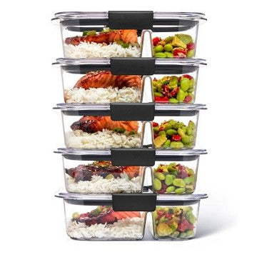 Rubbermaid - 10 Meal Prep Containers