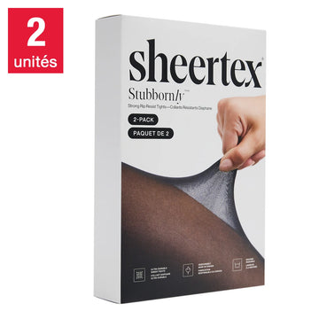 Sheertex - Stubbornly resistant diaphanous tights, package of 2