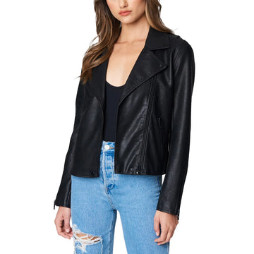 BLANKNYC - Ladies' imitation leather jacket