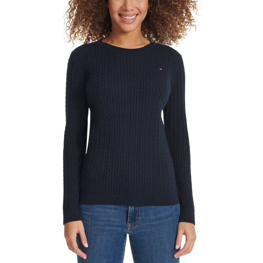 Tommy Hilfiger twisted sweater with round necks for Women