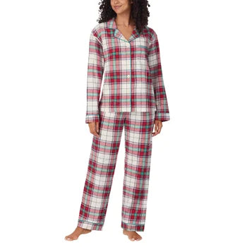BedHead Flannel Pajamas with notched collar