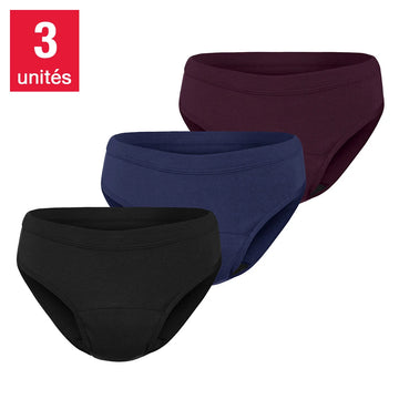 Knix Women's Reusable Period Underwear, 3-pack