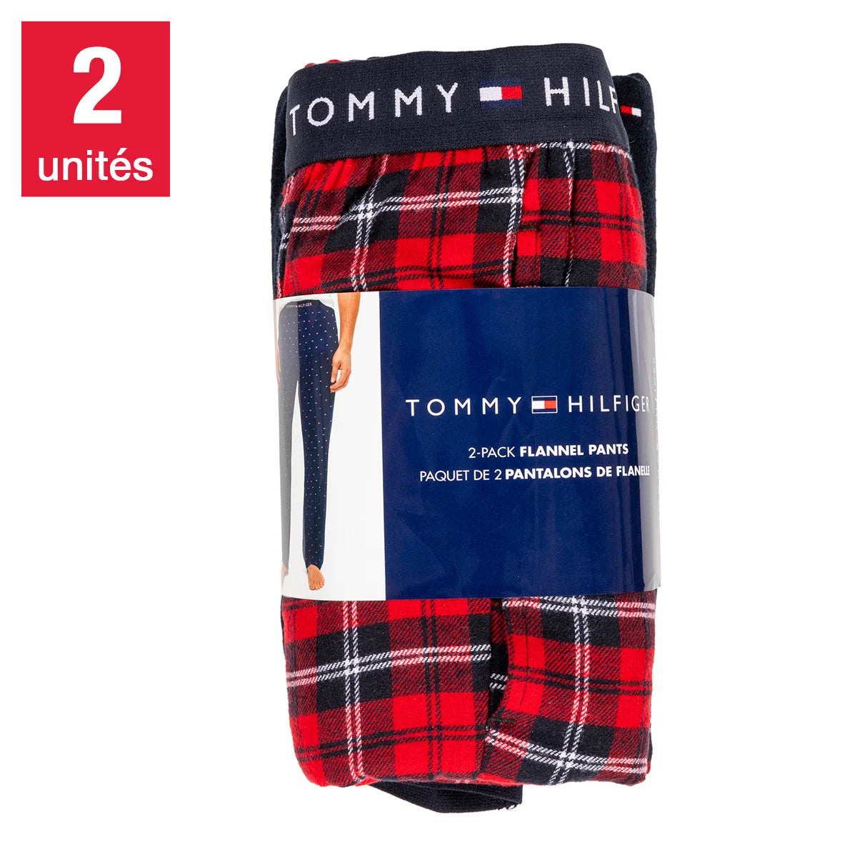 Tommy Hilfiger - Flanelles for men, pack of 2