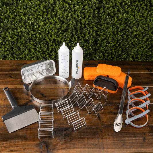 Blackstone - Ensemble d'accessoires pour grillades, 30 pièces