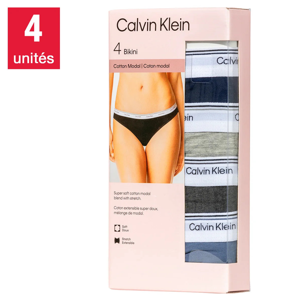 Calvin Klein - Bikinis Balance, pack of 4