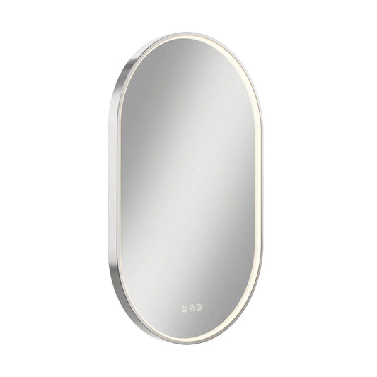 Artika - Miroir Royce Oval à DEL avec fonction antibuée intégrée