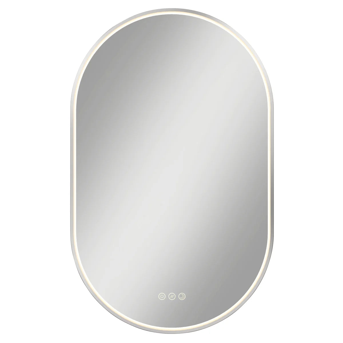 Artika - Miroir Royce Oval à DEL avec fonction antibuée intégrée