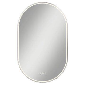 Artika - Miroir Royce Oval à DEL avec fonction antibuée intégrée