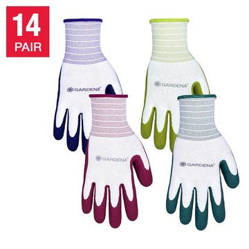 Gardena - Latex Gloves, pack of 14