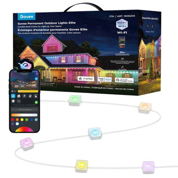 Govee - Elite Permanent Outdoor Lights, 150 ft 