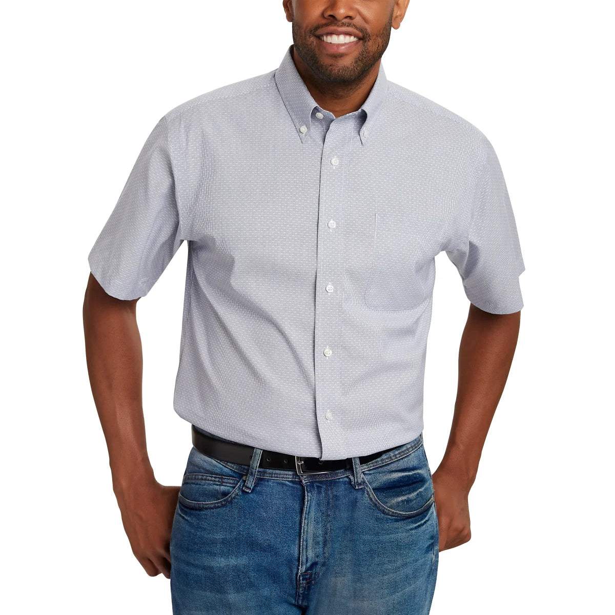 Kirkland Signature Men's Short Sleeve Sport Shirt