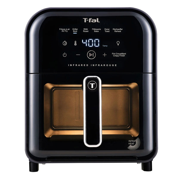 T-fal - Friteuse à air infrarouge 6 L (6.3 qt) 2.0 avec technologie Infra-Heat