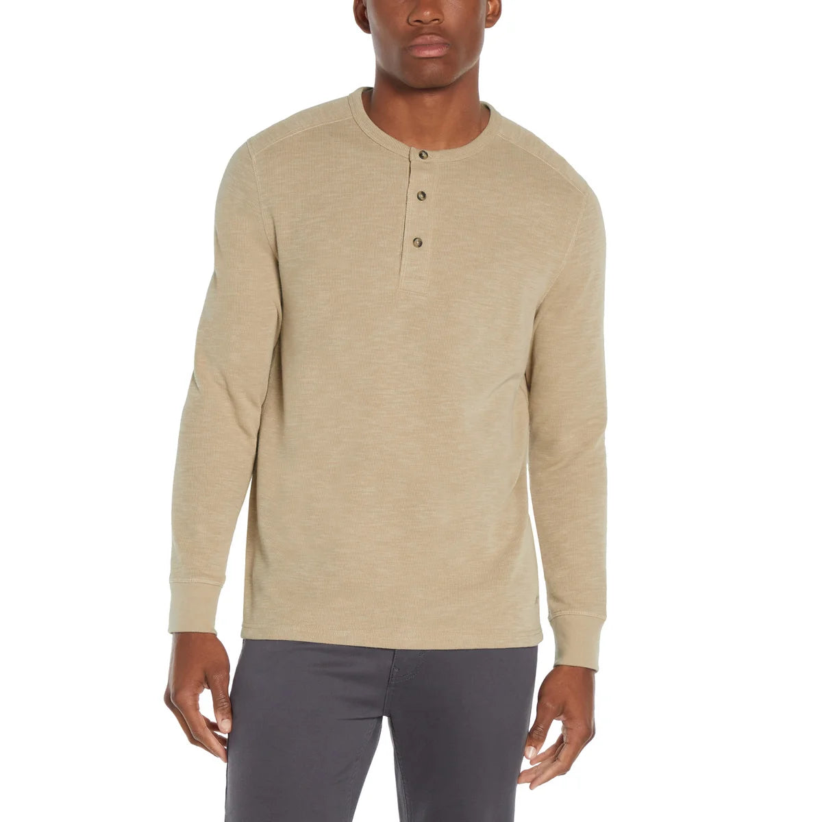 Sweat à Capuche Homme Banana Republic - Grand, Beige, 100% Coton - Taille L - Occasion TBE
