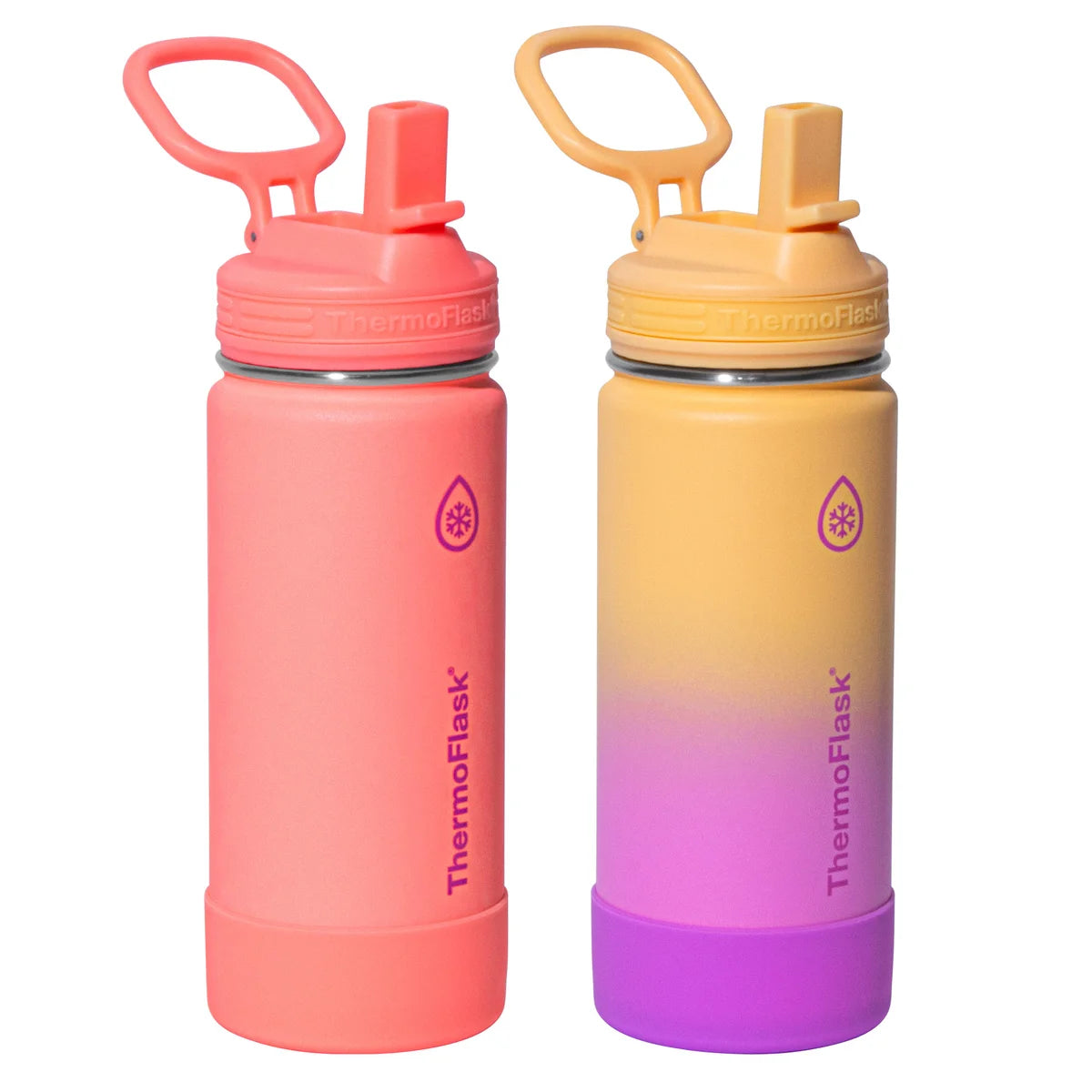 ThermoFlask 474 mL (16 oz.) Stainless Steel Bottle, 2-pack