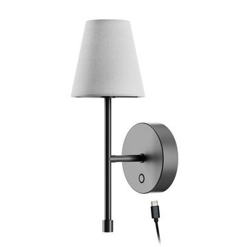 Globe Electric - Appliqué murale rechargeable sans fil, paquet de 2