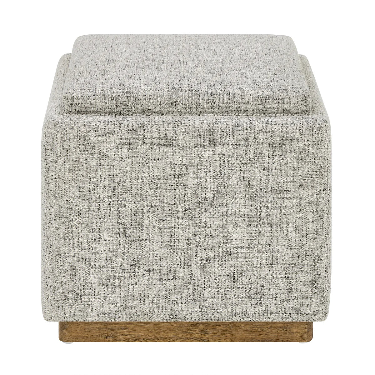 Thomasville - Petit pouf de rangement en tissu