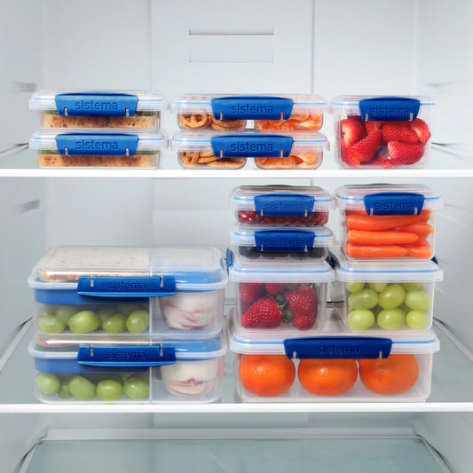 Sistema - Ensemble de contenants alimentaire, 32 pièces