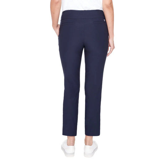 S.C. Golf pantalon de golf enfilable avec bande passepoilée pour femmes