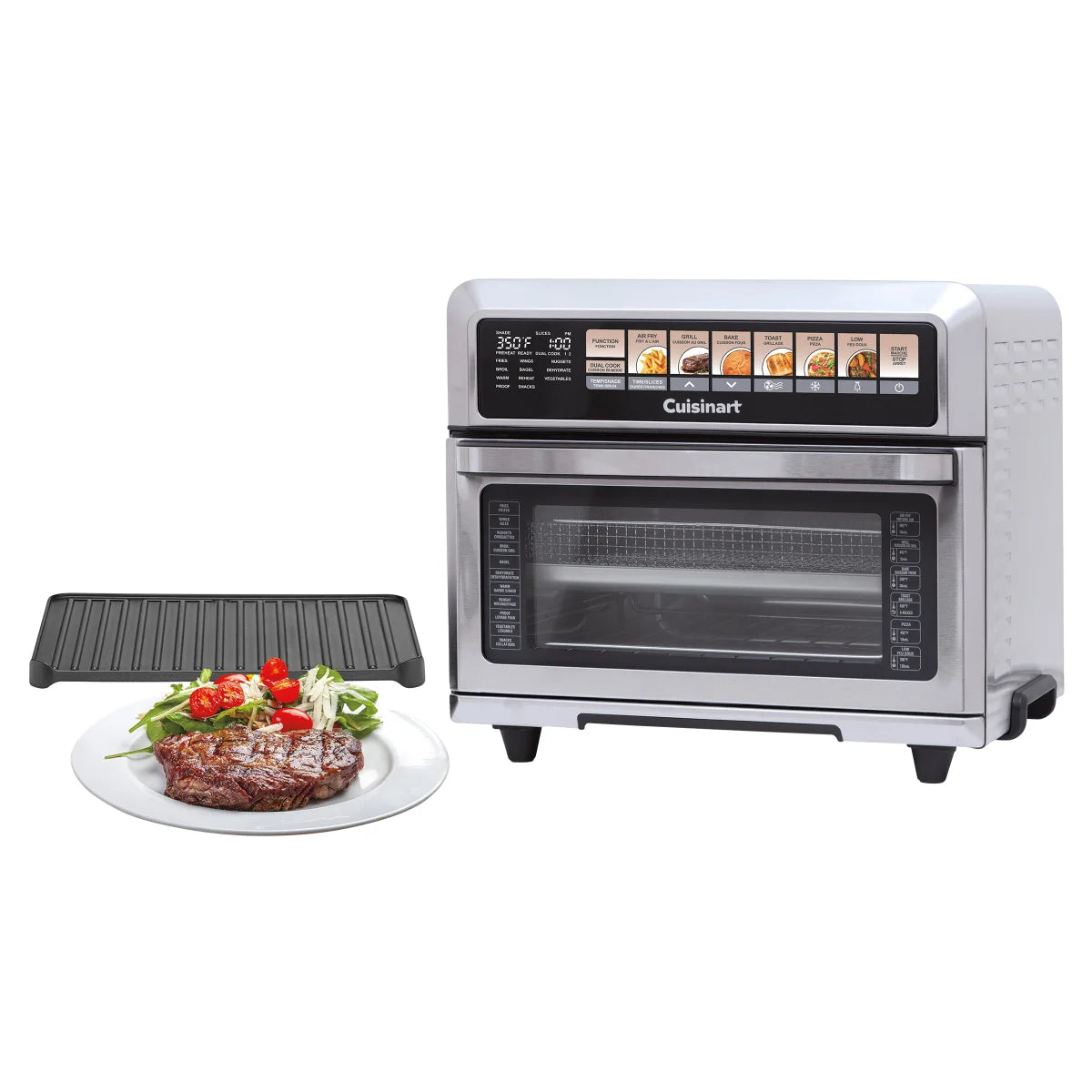 Cuisinart - Four friteuse à air avec commande tactile numérique