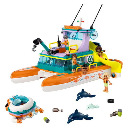 En ligne seulement LEGO Friends Le bateau de sauvetage en mer - 41734