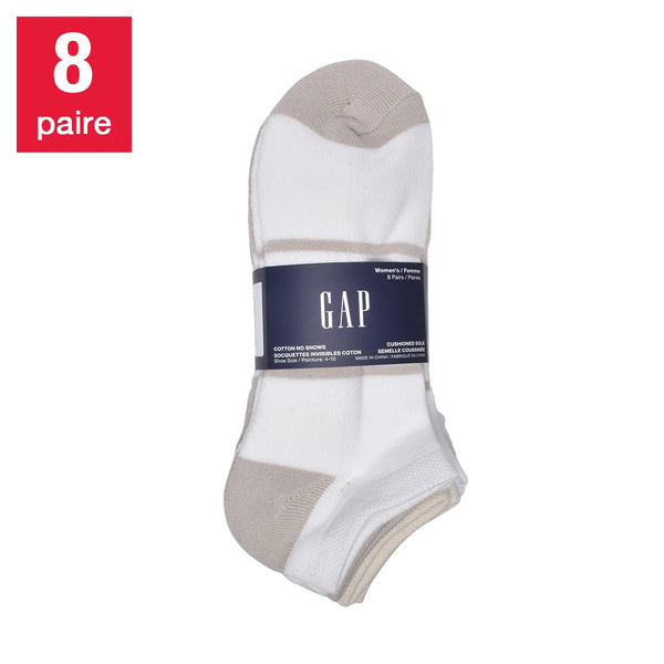 Gap - Lot de 8 chaussettes pour femmes, 8-paire