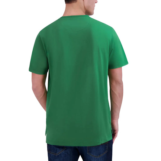 John Deere - T-shirt à logo brodé à manches courtes pour hommes