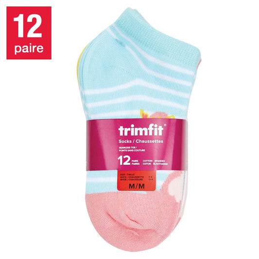 Trimfit Girls Socks, 12 pair