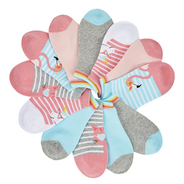 Trimfit Girls Socks, 12 pair