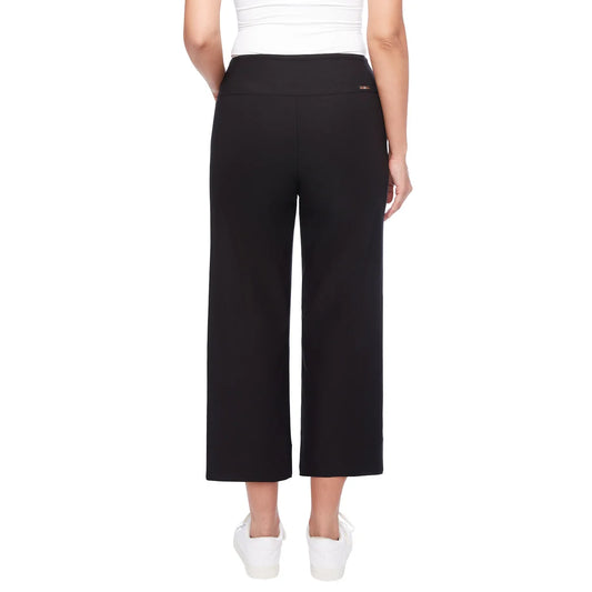 S.C. & CO. - Capri enfilable à jambe large avec maintien du ventre 360 degré pour femmes