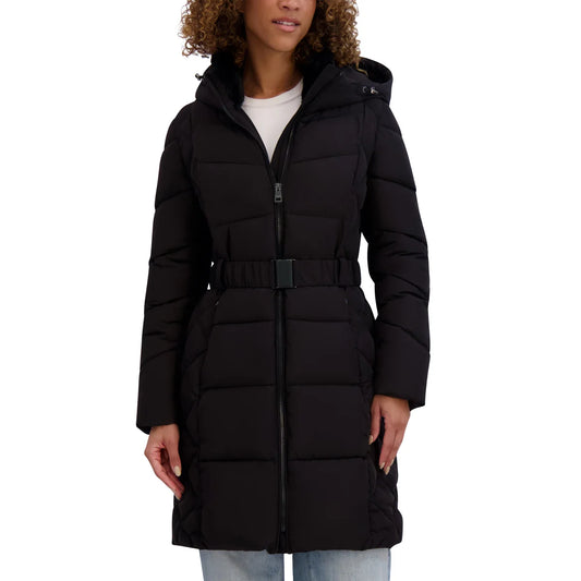 Andrew Marc - Women's Long Jacket with Belt