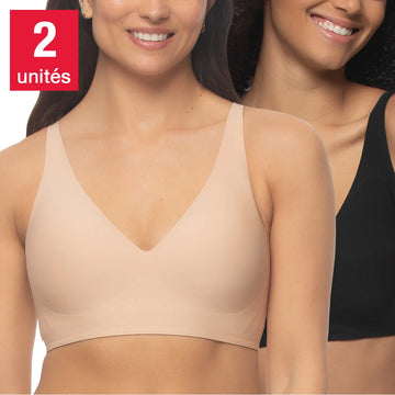 Buffalo - Women's Wireless Bra, 2 Pack