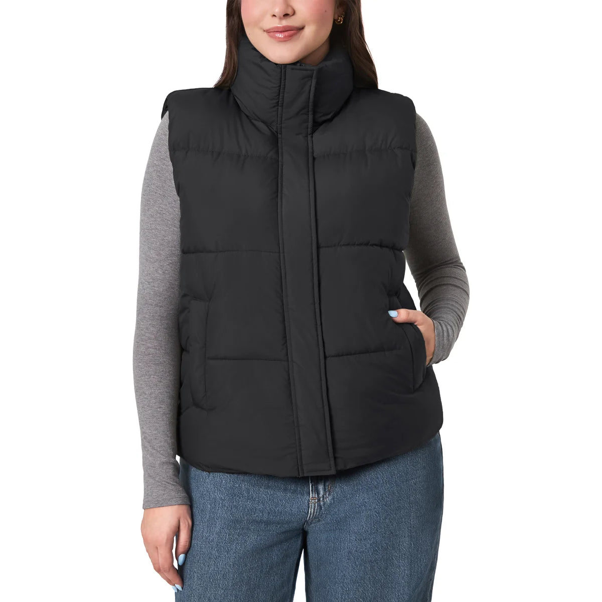 Mondetta - Gilet bouffant court pour femmes