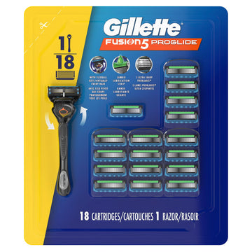 Gillette Fusion5 Proglide - Rasoir + 18 cartouches