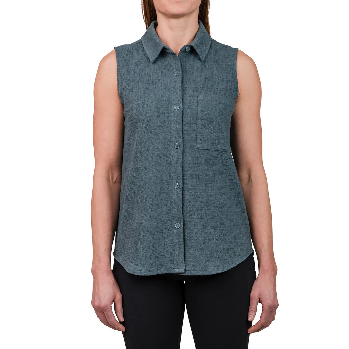 Kersh - Chemisier texturé sans manches pour femmes