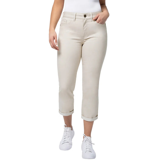 Santana - Capri en jean avec support du ventre pour femmes