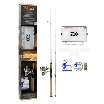 Daiwa – Fishing rod with reel and tackle box