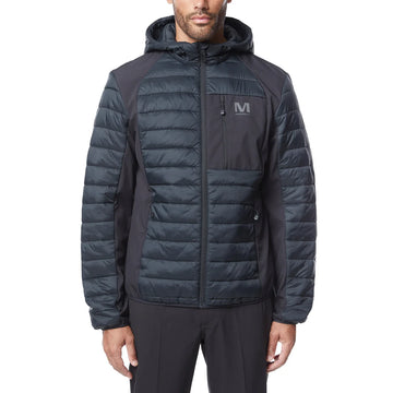 Merrell - Men's Soft Quilted Hooded Coat in Assorted Materials