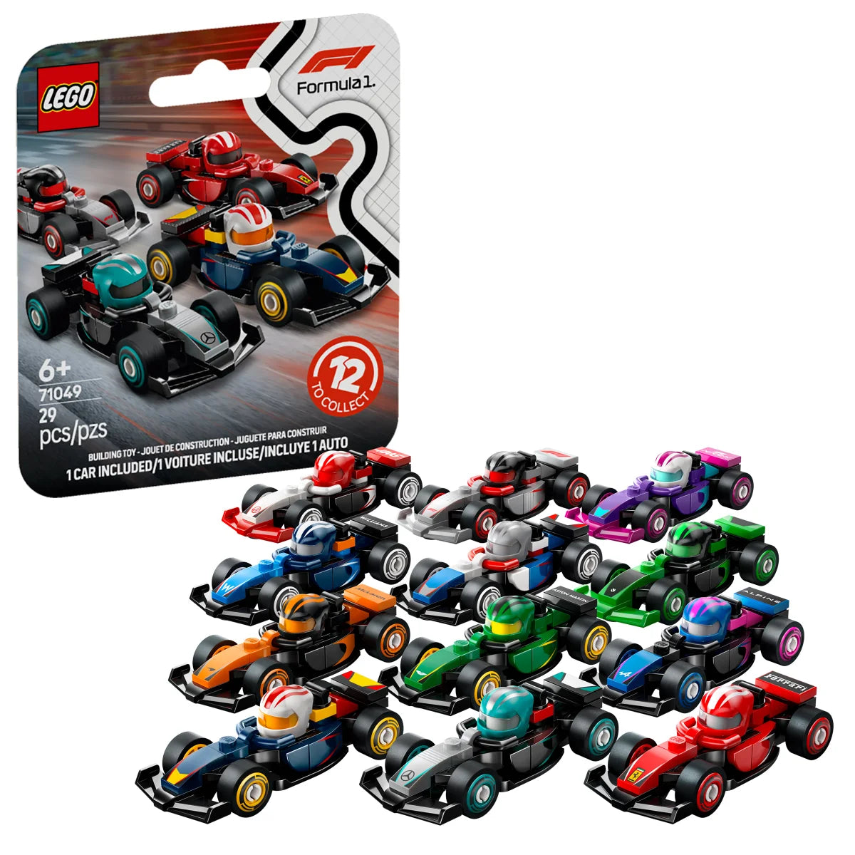 LEGO Voitures de course de F1 à collectionner